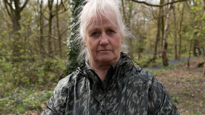 Angela Coupe, 70, claimed she first bought 1.5 acres of land in 1972 (Image: Tom Maddicka/SWNS)