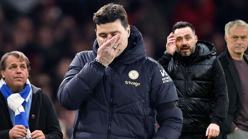 Mauricio Pochettino was powerless to stop his side being thrashed 5-0 (Image: Alex Pantling/Getty Images)