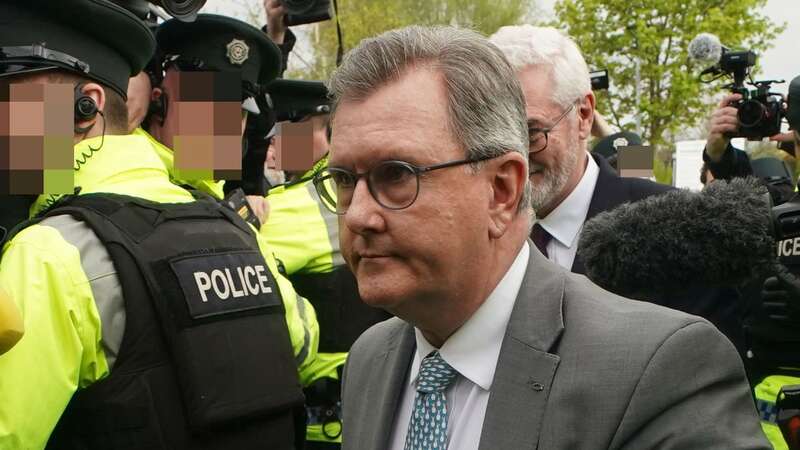 Sir Jeffrey Donaldson appeared at Newry Magistrates