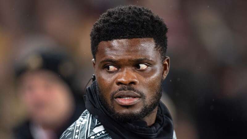 Thomas Partey has told Arsenal they have to win their last four Premier League games to claim the title (Image: Arsenal FC via Getty Images)