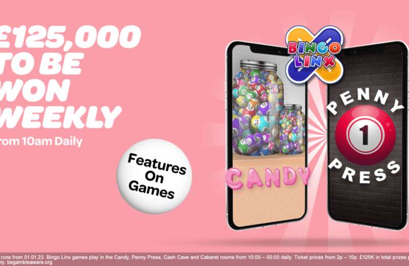 Win a share of £125,000 every week in Bingo Linx games on Sun Bingo