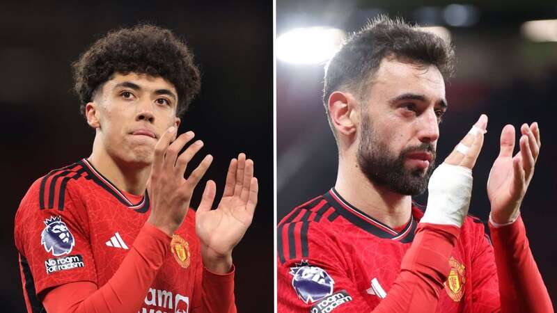 Ethan Wheatley made his Manchester United debut against Sheffield United (Image: Manchester United via Getty Imag)