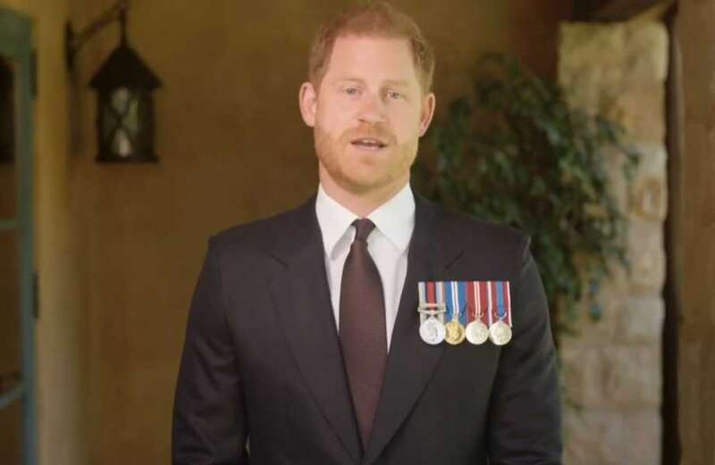 Prince Harry paid tribute to US Army war hero Elizabeth Marks