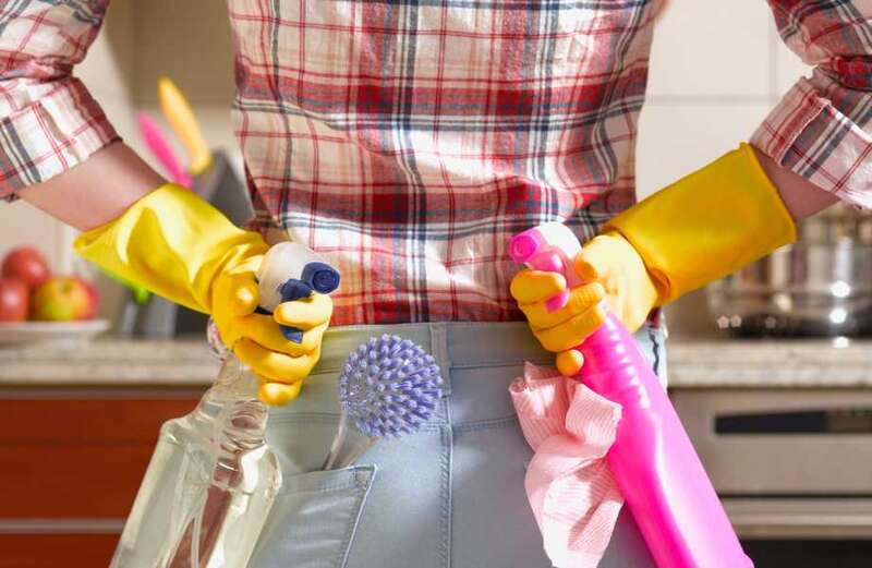 Some cleaning products are bad for your health