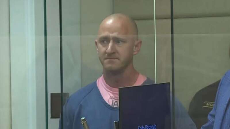 Joseph David Emerson appears in a courtroom in Portland, Oregon, in October 2023 (Image: cbsnews)