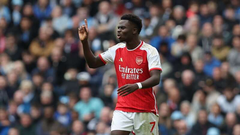 Bukayo Saka is targeting a memorable victory in the north London derby against Tottenham