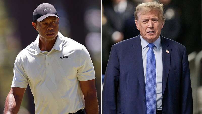 Tiger Woods was referenced in Donald Trump