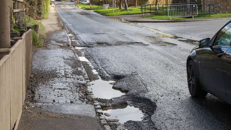 Potholes can cause huge amounts of damage to cars (Image: In Pictures via Getty Images)