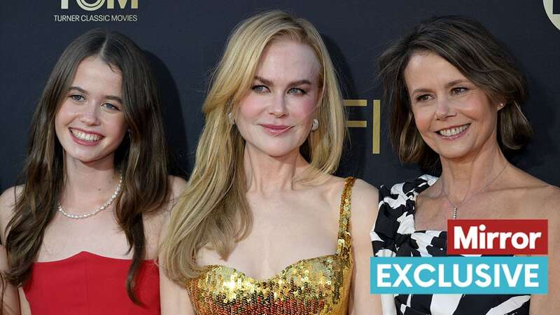 Actress Nicole Kidman leans on family for support during red carpet event, according to an expert