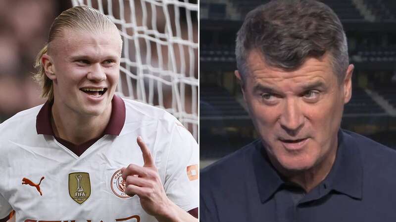 Roy Keane looks on (Image: The FA via Getty Images)