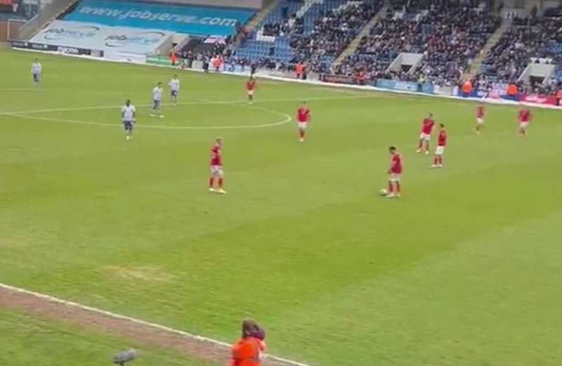 Fans took aim at two League Two clubs for their unsportsmanlike conduct