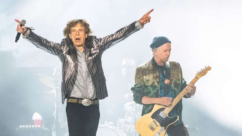 Mick and Keith kick off their Hackney Diamonds tour in Houston (Image: Amy Harris/Invision/AP)