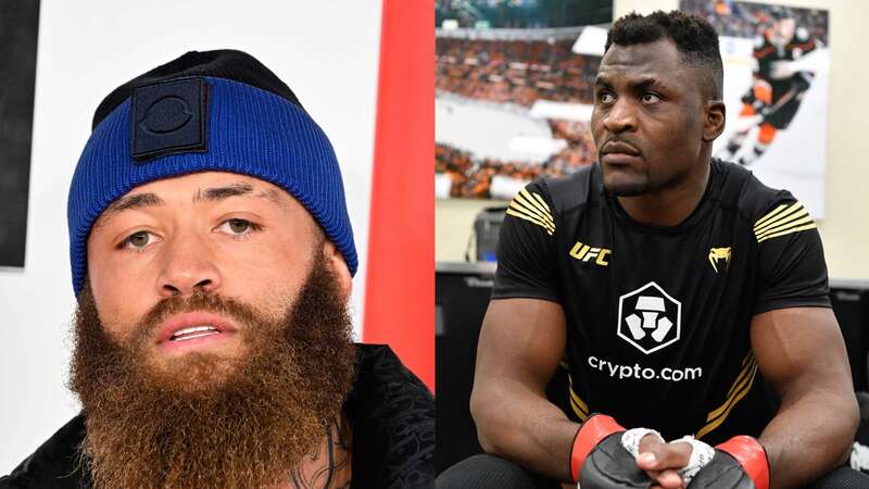 Ashley Cain reached out to Francis Ngannou on Instagram in an attempt to help