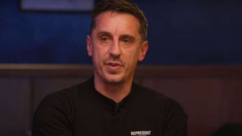 Gary Neville was in the running to become England manager in 2016 (Image: Stick to Football podcast)