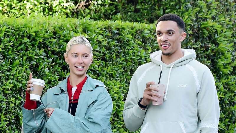 Trent Alexander-Arnold with Iris Law (Image: NASH / BACKGRID)