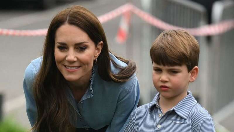 Prince Louis with mum Kate (Image: POOL/AFP via Getty Images)