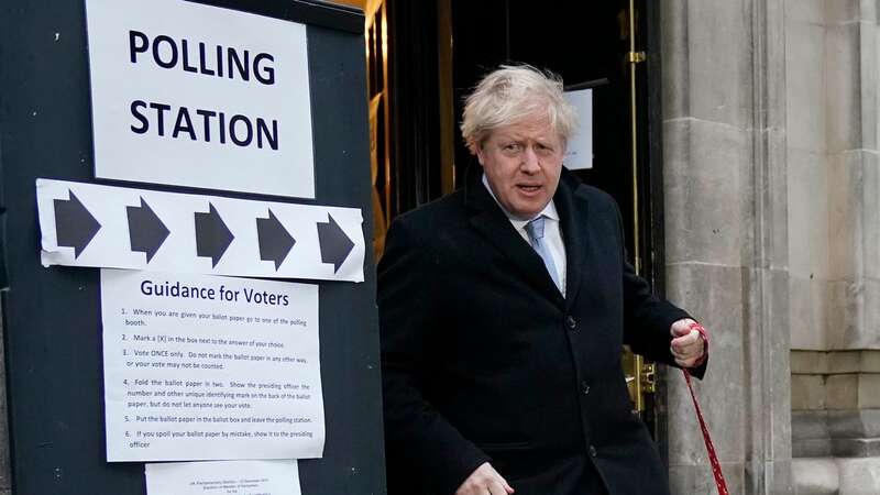 Boris Johnson apparently forgot about the voter ID rules he brought in when trying to cast his ballot (Image: Getty Images)