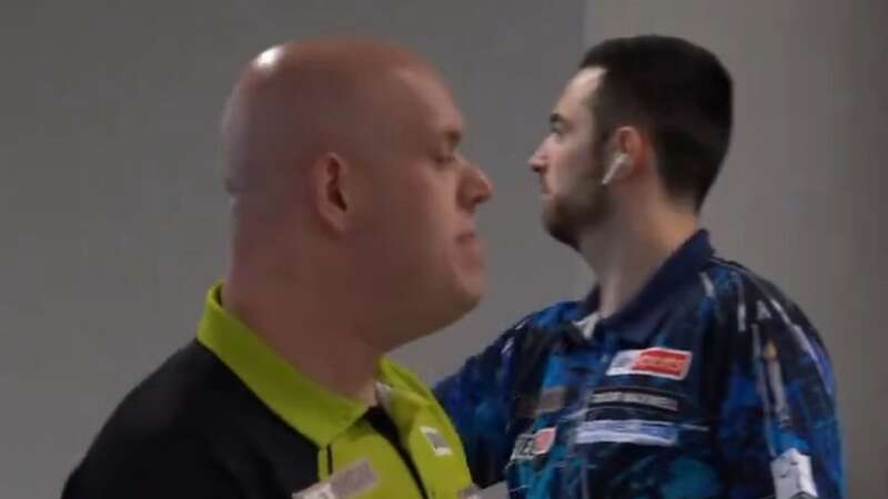 Michael van Gerwen and Luke Humphries paid Luke Littler plenty of compliments (Image: PDC)