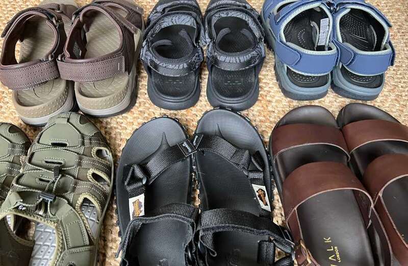 10 best men's sandals for walking UK 2024