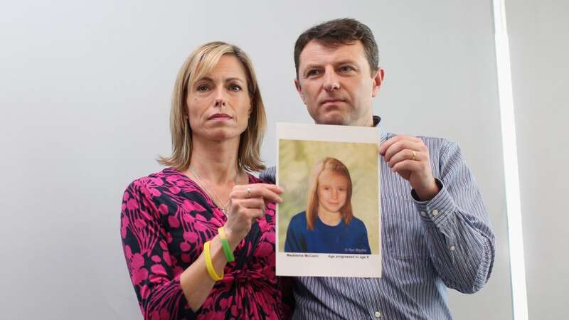 Three-year-old Madeleine McCann mysteriously disappeared from a holiday apartment in Portugal in 2007 (Image: Getty Images)