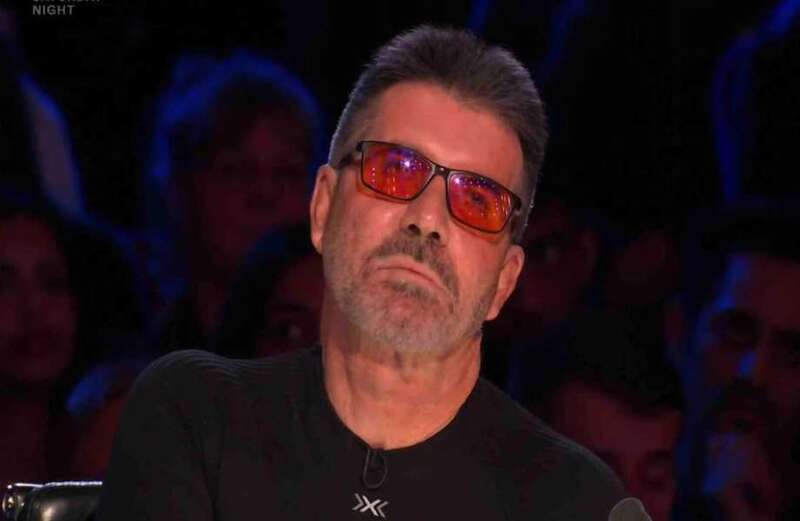 Cowell clearly had no idea that the Italian duo were being given a second bite of the competition