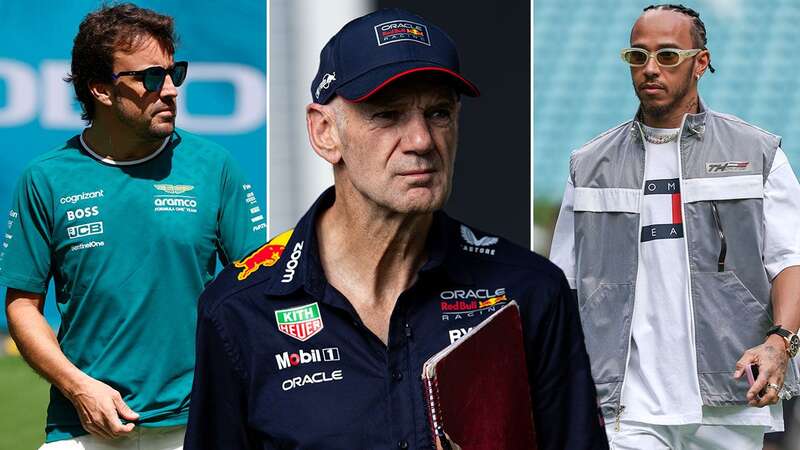 Lewis Hamilton has made clear his feelings about working with Adrian Newey (Image: Getty Images)