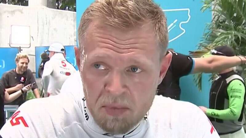 Kevin Magnussen was honest about his antics in the Miami GP Sprint (Image: Sky Sports)