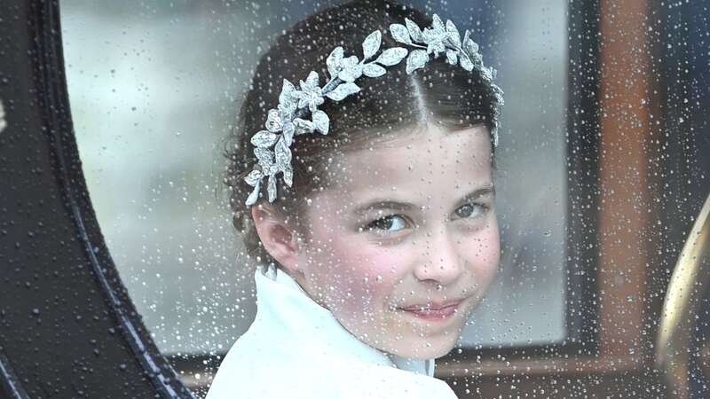 Princess Charlotte departs the Coronation of King Charles III and Queen Camilla on May 06, 2023 in London (Image: Getty Images)