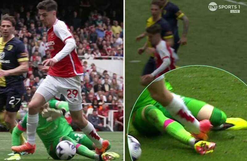 The penalty was awarded at a crucial time for Arsenal