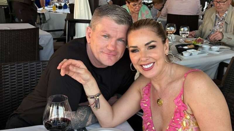 Claire and Ricky enjoy some quality time together (Image: rickyhitmanhatton/Instagram)