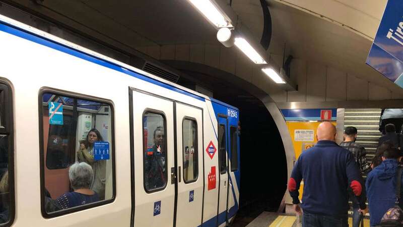 A man was killed on the tracks in Madrid (Image: SOLARPIX.COM)