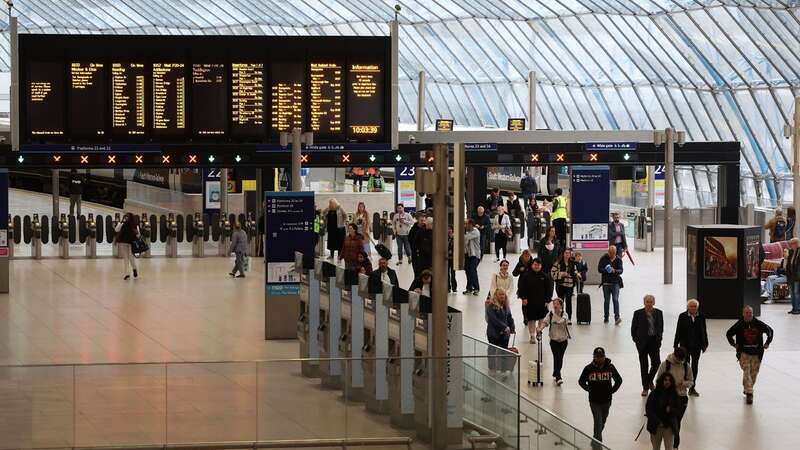 Millions of commuters face fresh misery this week with walkouts at 16 rail firms (Image: ANDY RAIN/EPA-EFE/REX/Shutterstock)