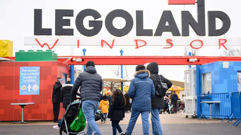 The tragedy unfolded at Legoland (Image: PA)