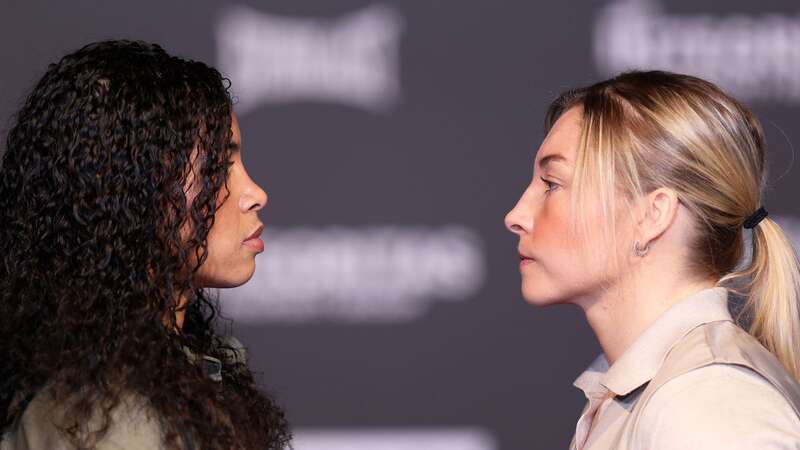 MANCHESTER, ENGLAND - AUGUST 31: Lauren Price speaks to the media during a press conference at New Century Hall on August 31, 2023 in Manchester, England. (Photo by Jess Hornby/Getty Images) (Image: Photo by Jess Hornby/Getty Images)