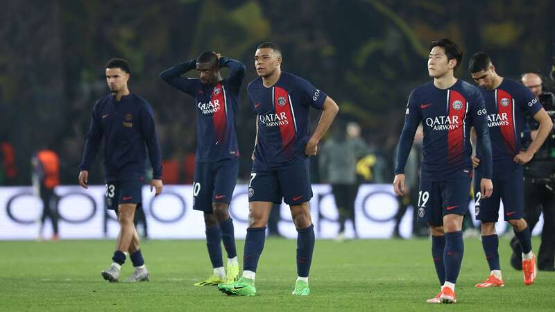 PSG have exited the Champions League after defeat to Borussia Dortmund (Image: AFP via Getty Images)