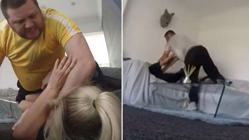 Brute caught battering ex on doggy camera as she demands plea bargain crackdown