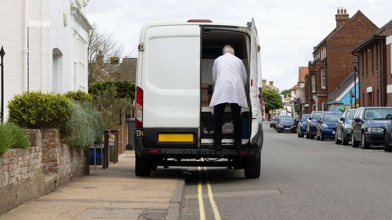 Van drivers could soon be allowed to park on double yellow lines