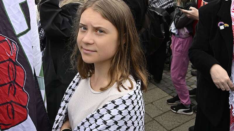 Greta Thunberg joins pro-Palestine protests against Israel