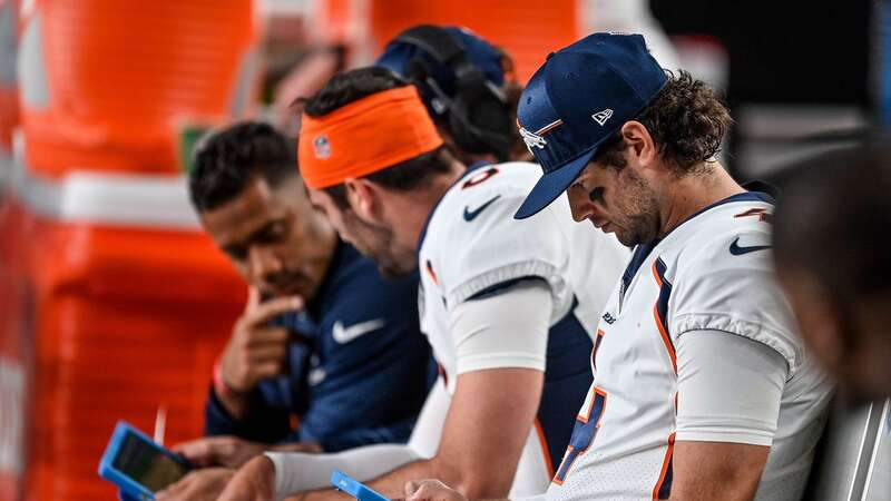 Jarrett Stidham is now the only Denver Broncos quarterback standing from last season (Image: Getty Images)