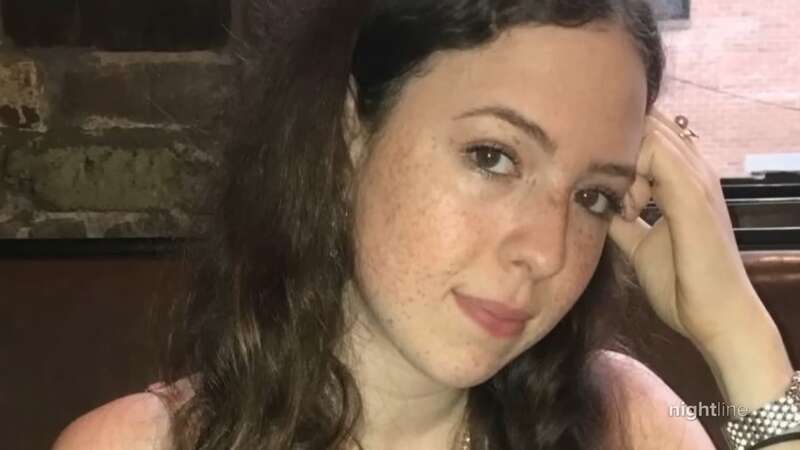 21-year-old Sarah Katz collapsed while out to dinner with friends (Image: ABC news)