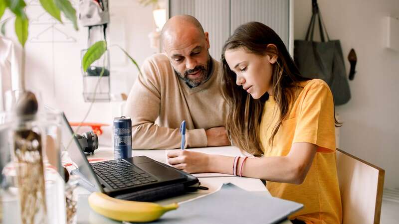 Parents can be a useful help when their children are revising (Image: Maskot/Getty Images)