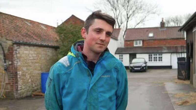 Jockey William Easterby was taken to hospital (Image: Sky Sports)