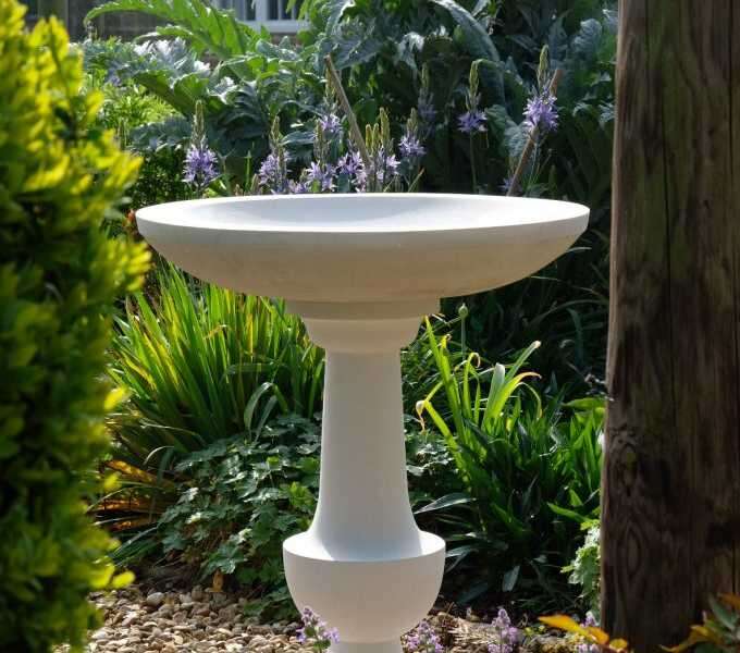 Bring a bit of grace to your garden with the bird bath