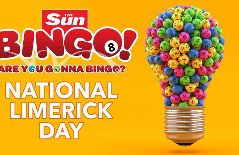 It's National Limerick Day this Sunday - check out these Sun Bingo limericks