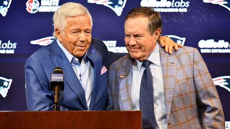 Belichick and Kraft have had a public rift (Image: Getty Images)