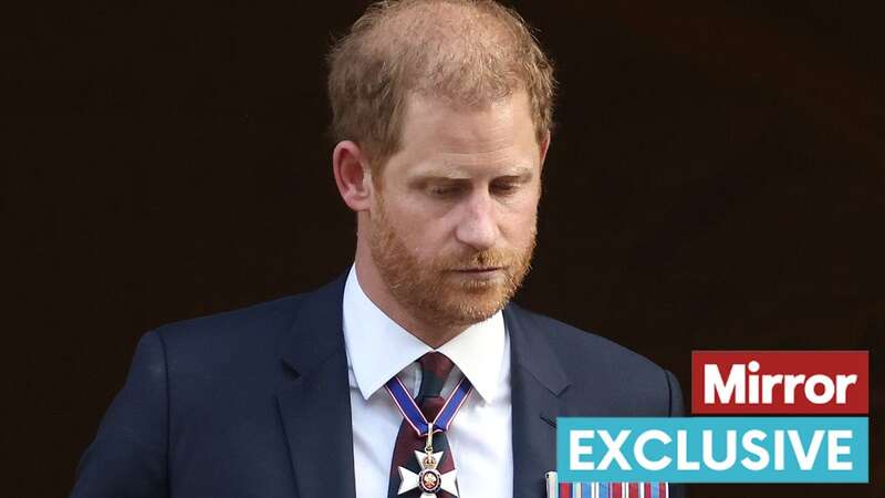 Prince Harry departs The Invictus Games Foundation 10th Anniversary Service at St Paul