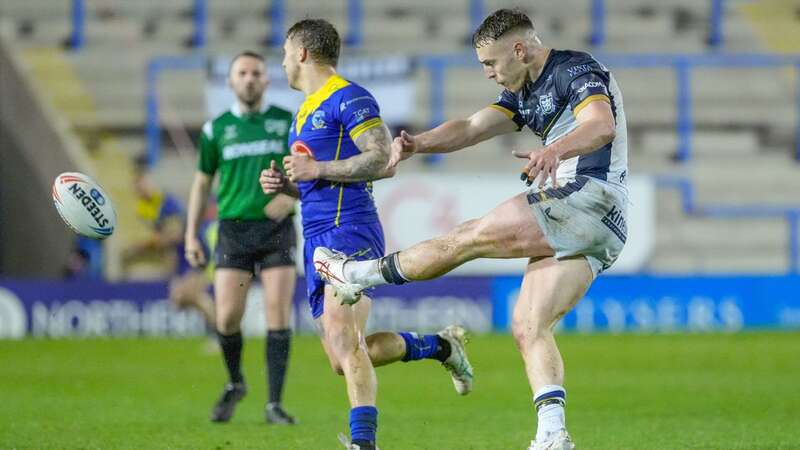 Jake Trueman back in action for Hull against Warrington (Image: Olly Hassell/SWpix.com)