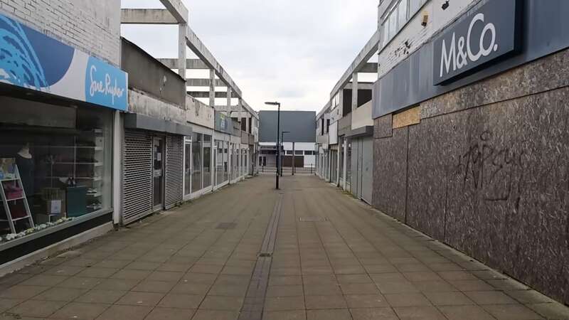 Waterlooville high-street is so empty and dilapidated that people have compared it to something out of a "zombie apocalypse". (Image: youtube/@JoeFish)