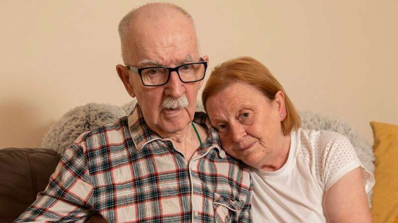 Colin and Patricia Wilson have been stuck on a council waiting list for years (Image: Alasdair MacLeod/Daily Record)