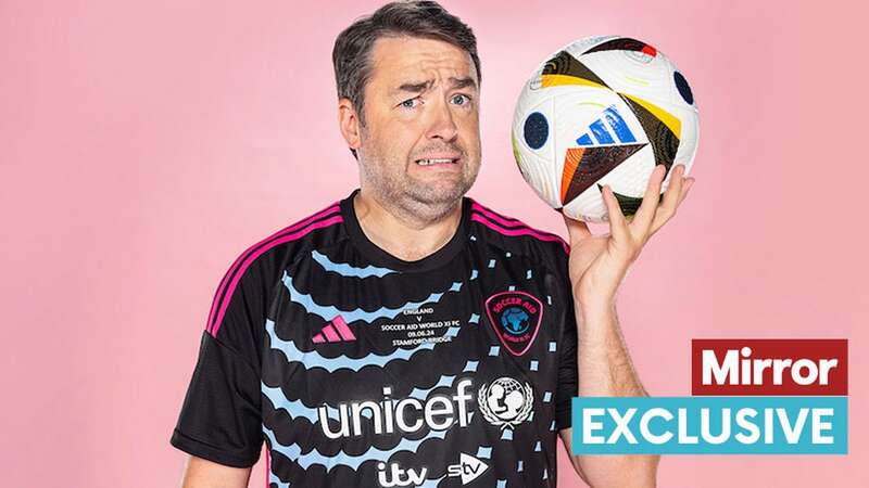 Jason Manford is returning to the Soccer Aid line-up once again (Image: ©UNICEF/Soccer Aid Productions/Stella Pictures)